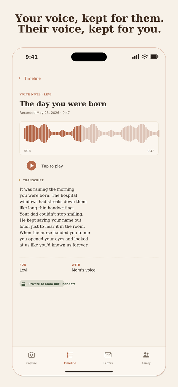 Voice note